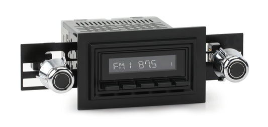 Retroradio compatible with 1977-85 mercury capri features include bluetooth, aux, am/fm lab-m1-221-55p-75pmc3