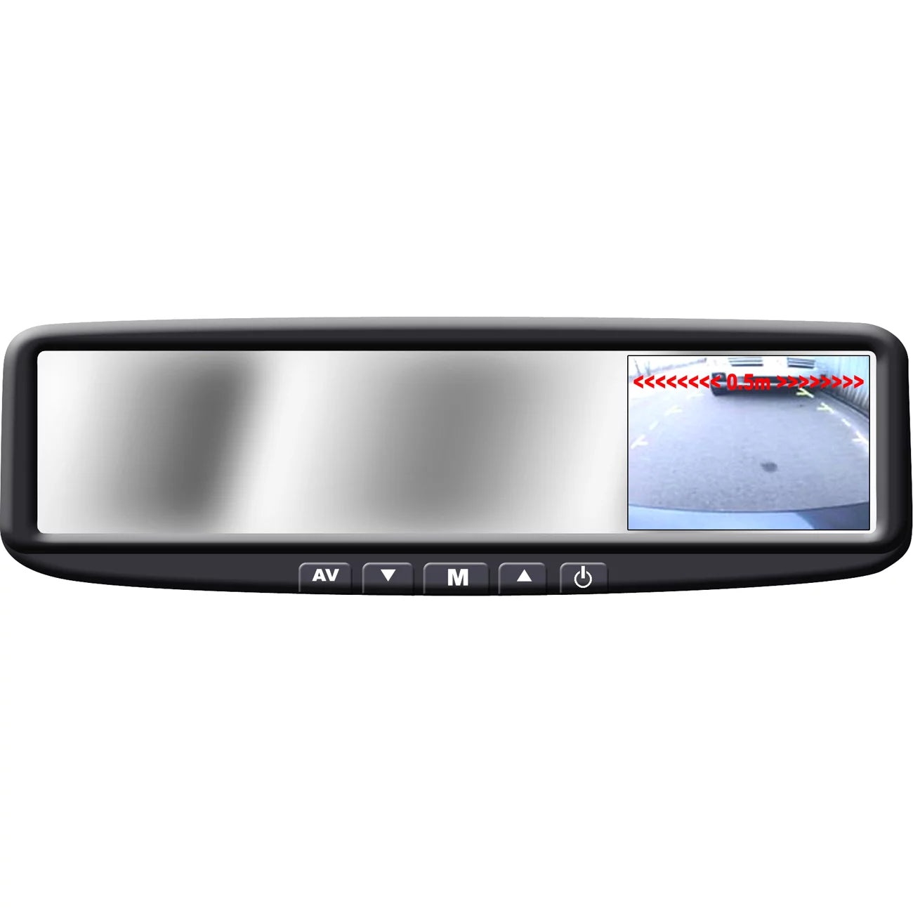 Boyo vtb44m 4.3" digital tft lcd rear view mirror monitor