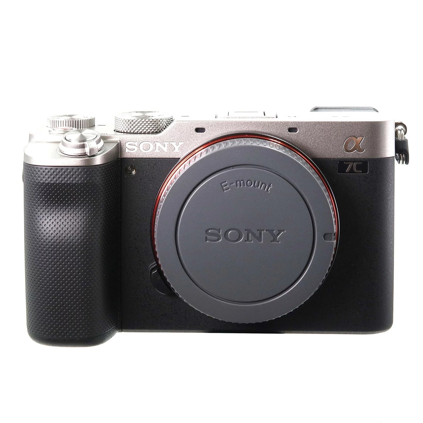 Sony alpha a7c mirrorless digital camera (silver) with sony fe 85mm f /1.8 prime lens