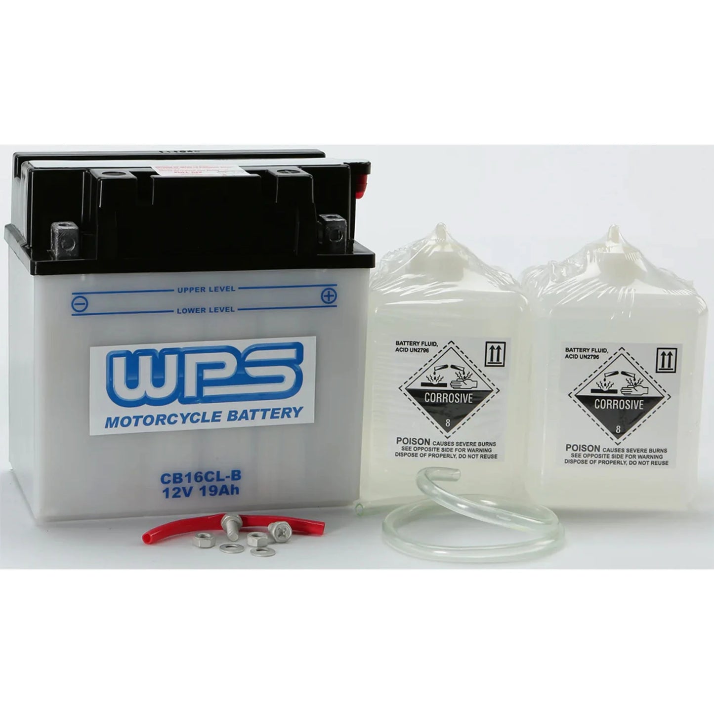 Wps 490-2235 cb16cl-b bombardier kawasaki battery w acid pack