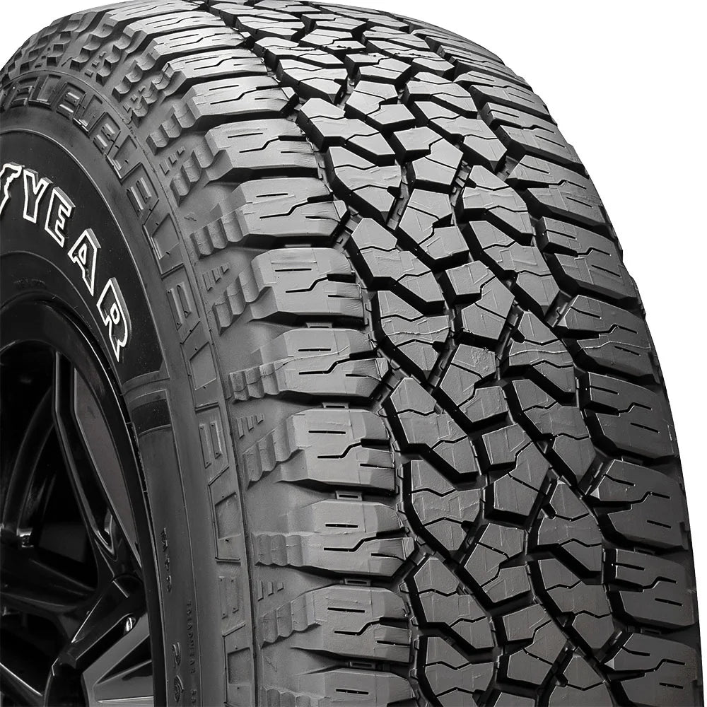 Set of 4 (four) goodyear wrangler workhorse at 265/70r17 115t a/t all terrain tires fits: 2014-18 chevrolet silverado 1500 wt, 2010-21 gmc sierra 1500 sle