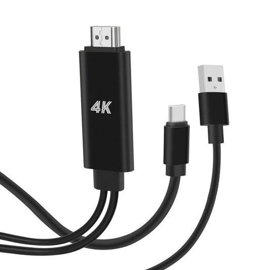 Av cable usb-c to 4k hdtv adapter for samsung galaxy z fold 3 5g/flip 3 5g phones - tv video hub type-c charger port projector converter z4r for galaxy z fold 3 5g/flip 3 5g models