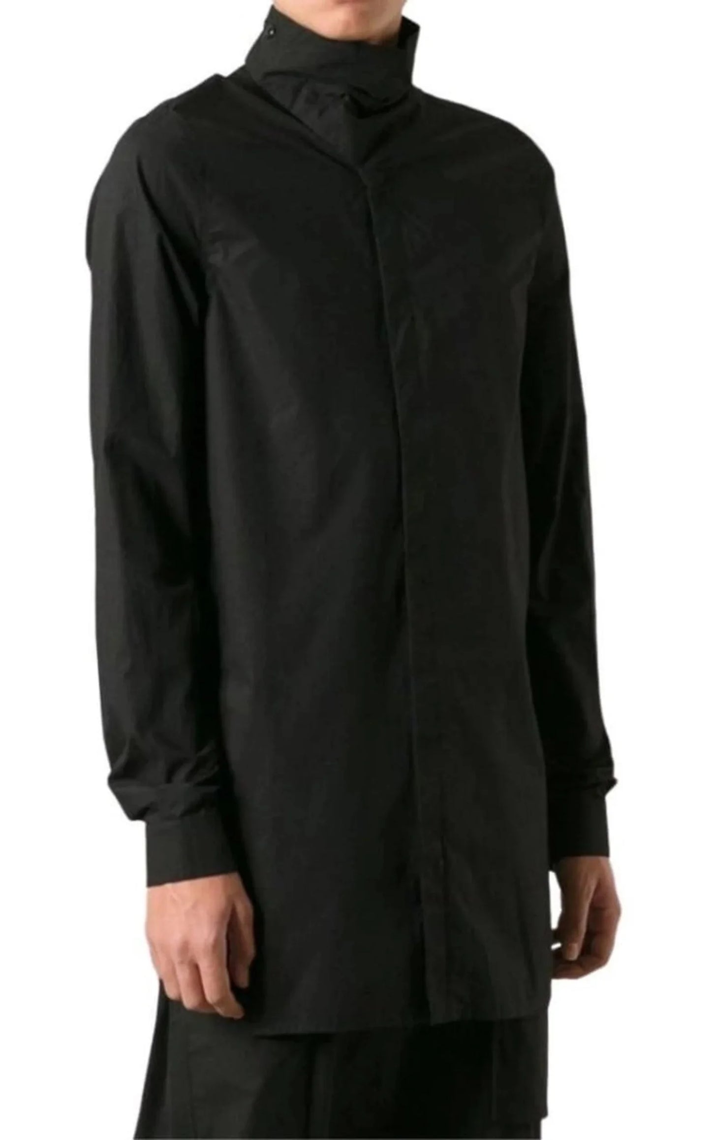 Black cotton island shirt