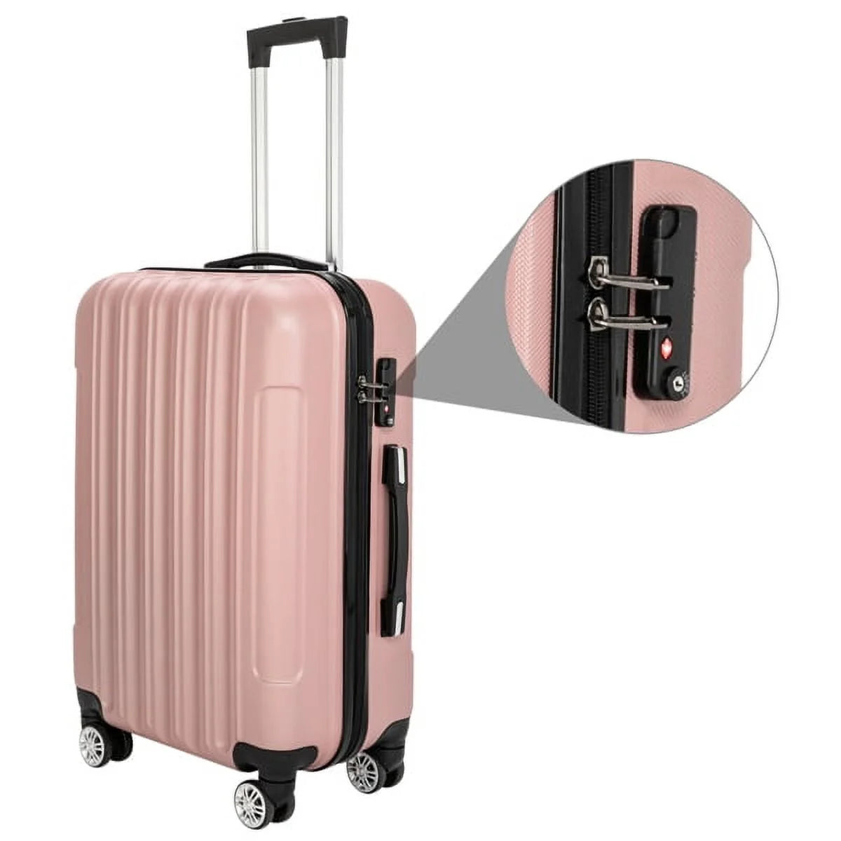 3-in-1 multifunctional large capacity traveling storage suitcase luggage set