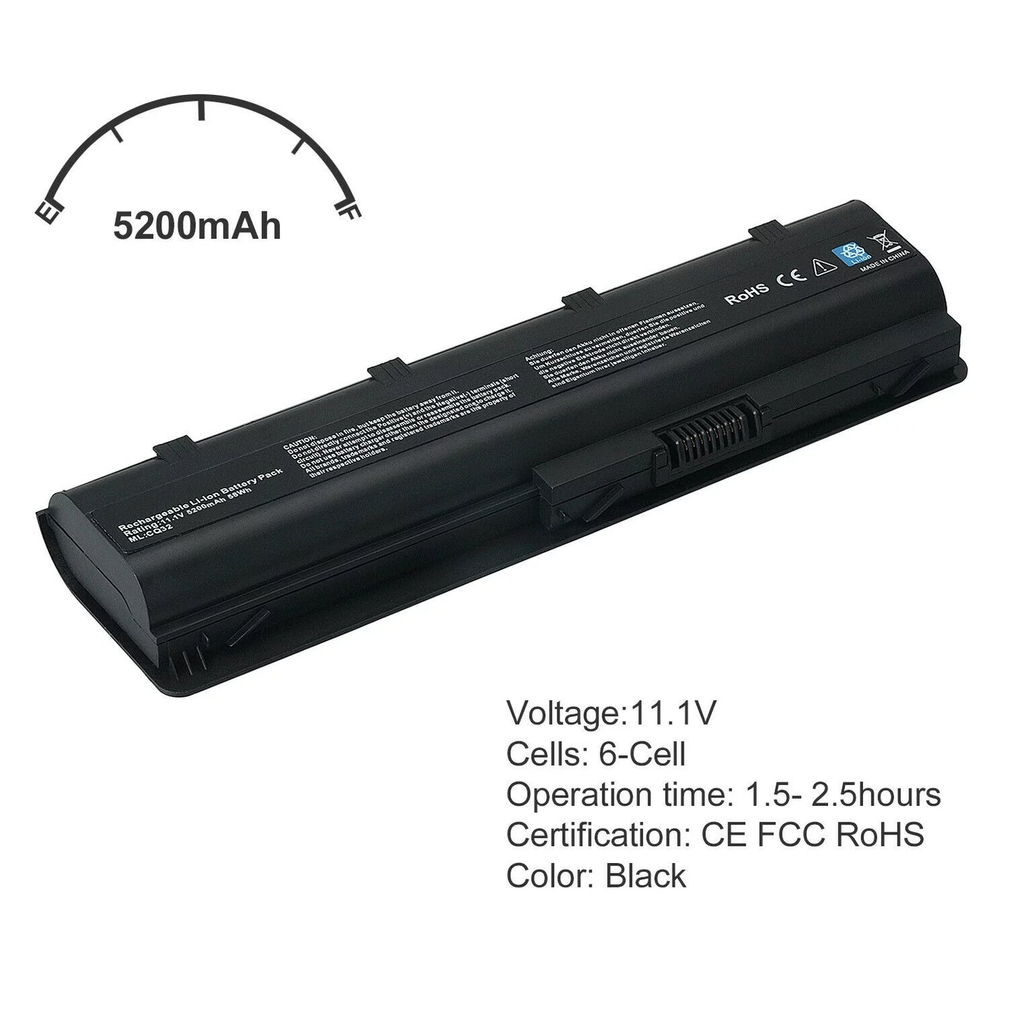 Battery for hp pavilion dm4 g4 g6 dv3-4000 dv5-2000 dv6-3000 dv7-6000 compaq 435