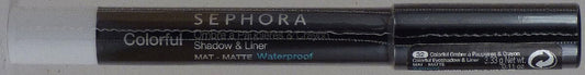 Sephora collection sephora colorful waterproof eyeshadow & eyeliner multi-stick 32 let it snow