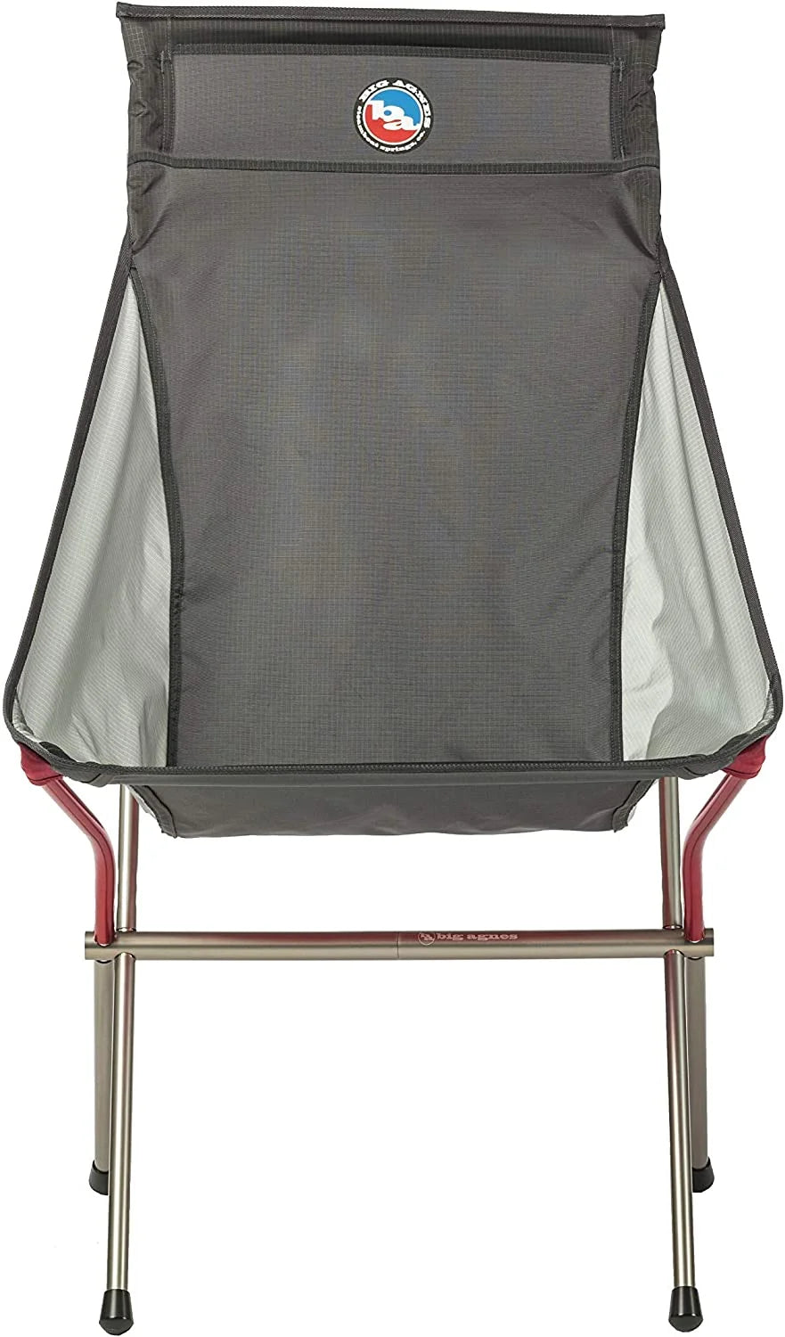 Six camp chair - high  wide camping chair with aircraft aluminum frame