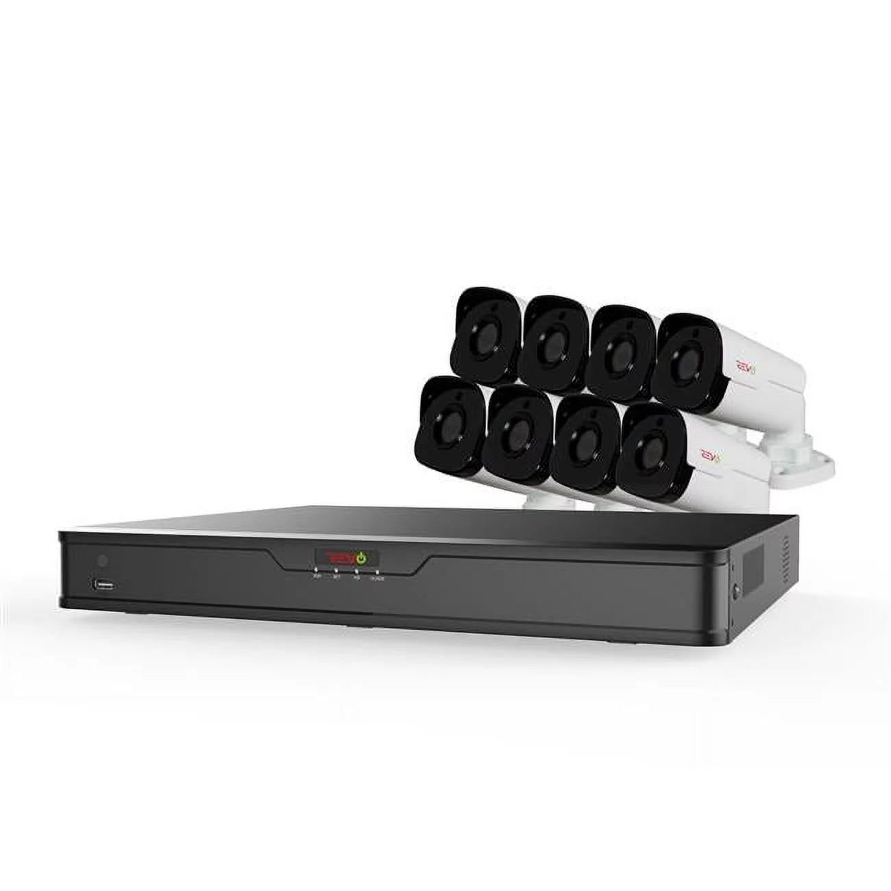 Revo america ru162b8g-3t ultra hd 16 channel 3tb nvr surveillance system with 8 x 4 megapixel cameras