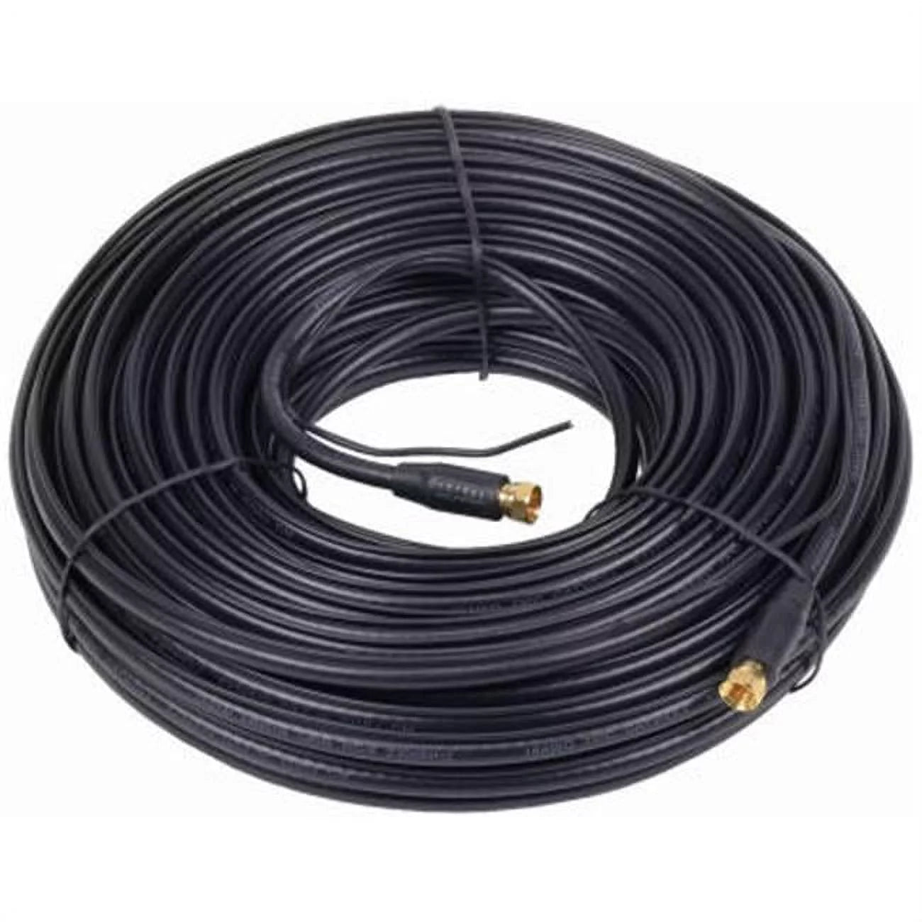 Audiovox vhb6111gn 100 ft. rg6 buri cable - black