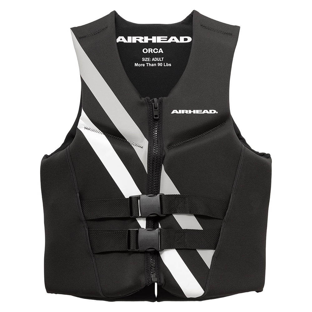 Airhead orca neolite kwik-dry life jacket vest for kayaking & boating, adult 2xl