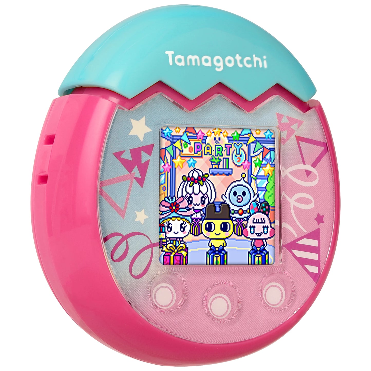 Tamagotchi pix party confetti electronic pet