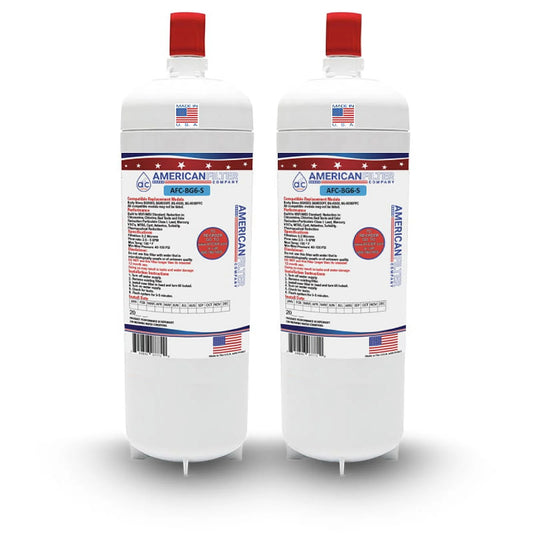 Afc brand , water filter , model # afc-bg6-s , compatible with - 2 filters - made in u.s.a.