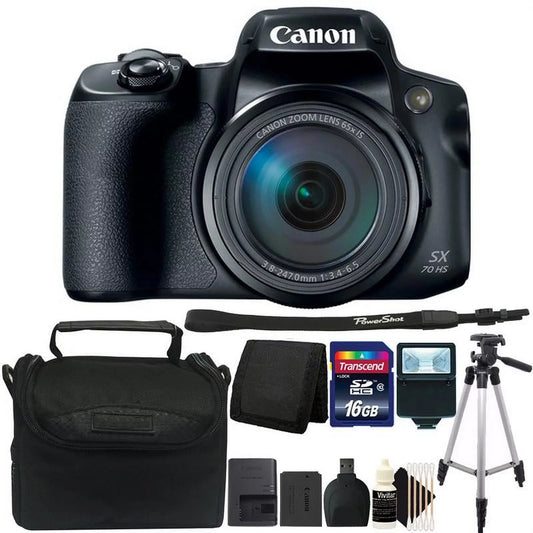 Canon powershot sx70 hs digital camera 3071c001 premium bundle