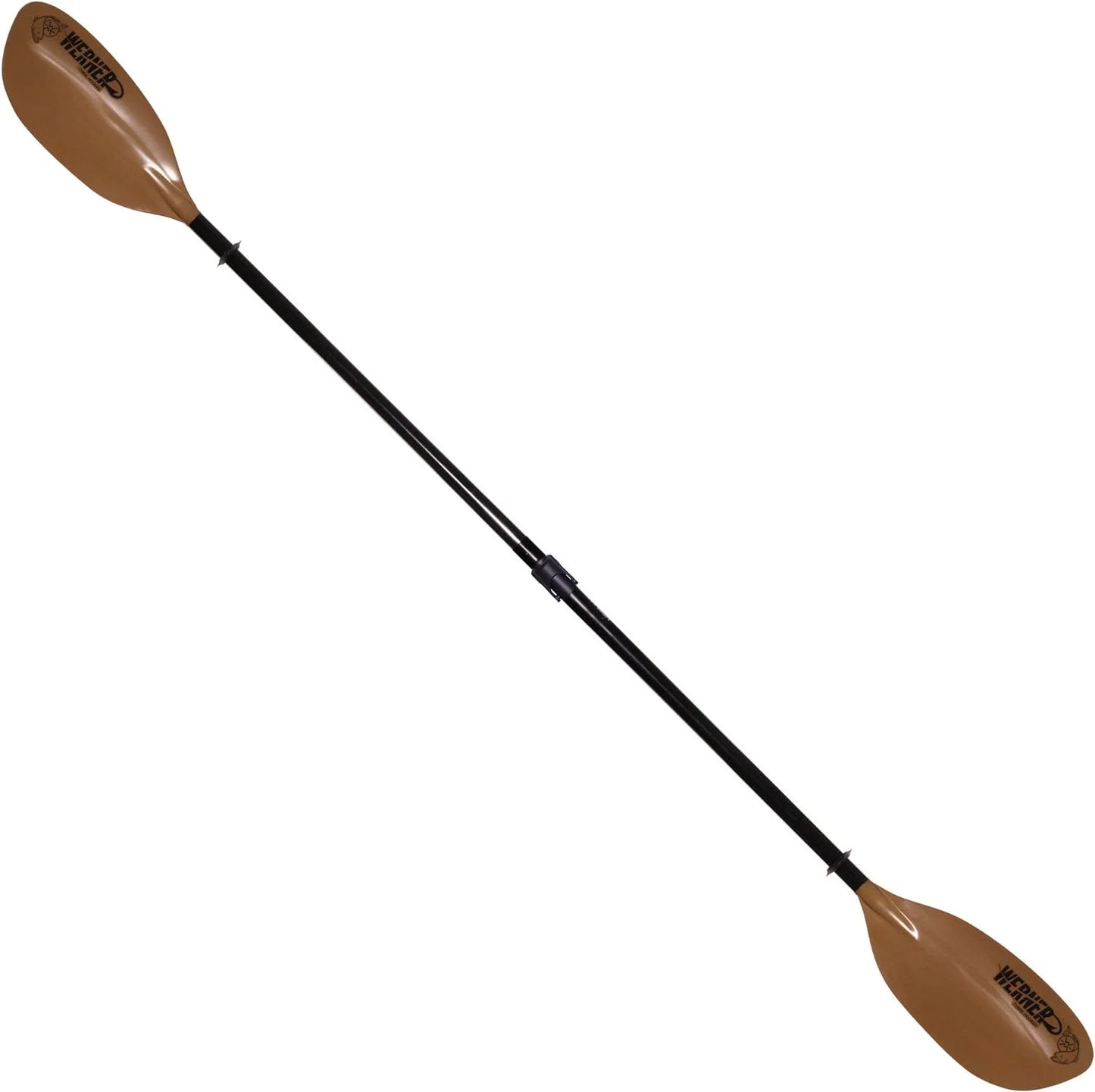 Werner tybee hooked adjustable fiberglass-reinforced kayak fishing paddle