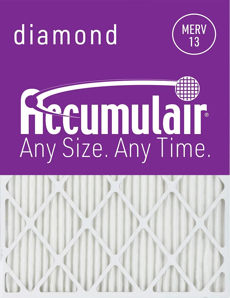 Accumulair diamond 20x32x1 merv 13 air/furnace filters (6 pack)