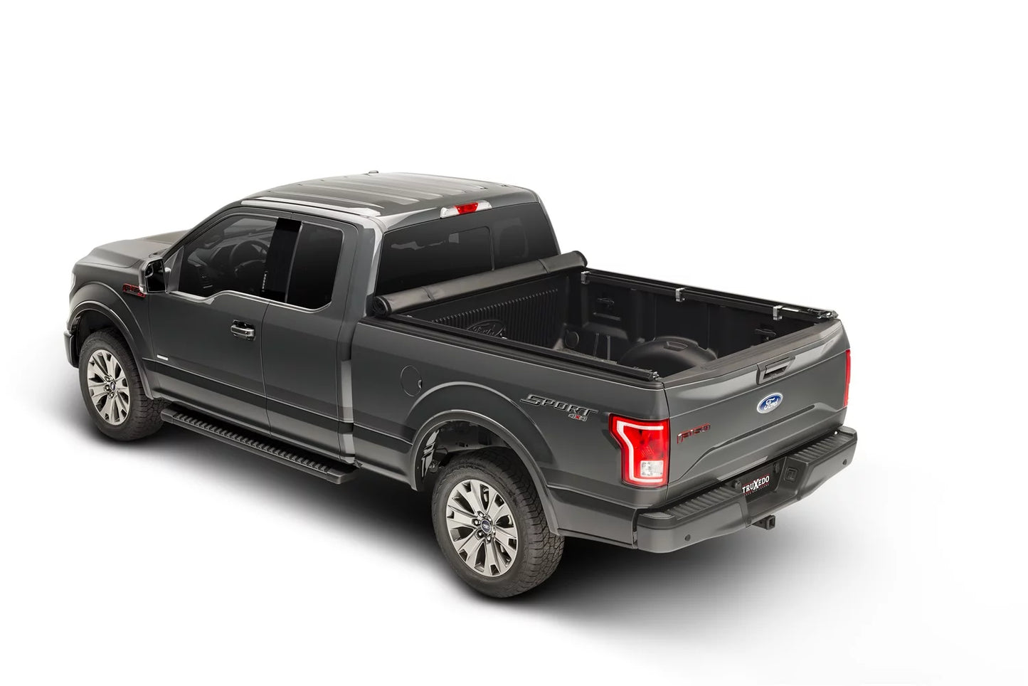 Truxedo truxport soft roll up truck bed tonneau cover | 278601 | compatible with 2004-2008 ford f-150 8' bed (96")