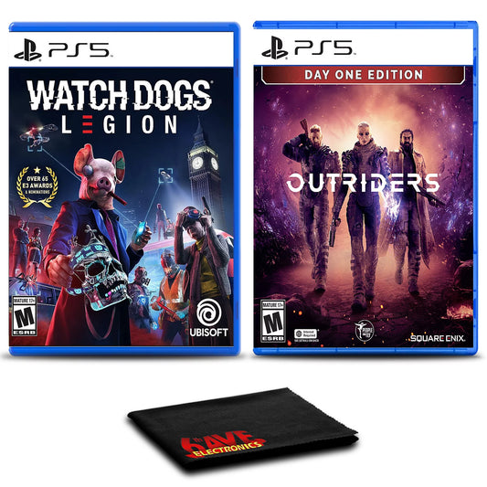 Watch dogs: legion and outriders day one edition - two games for ps5