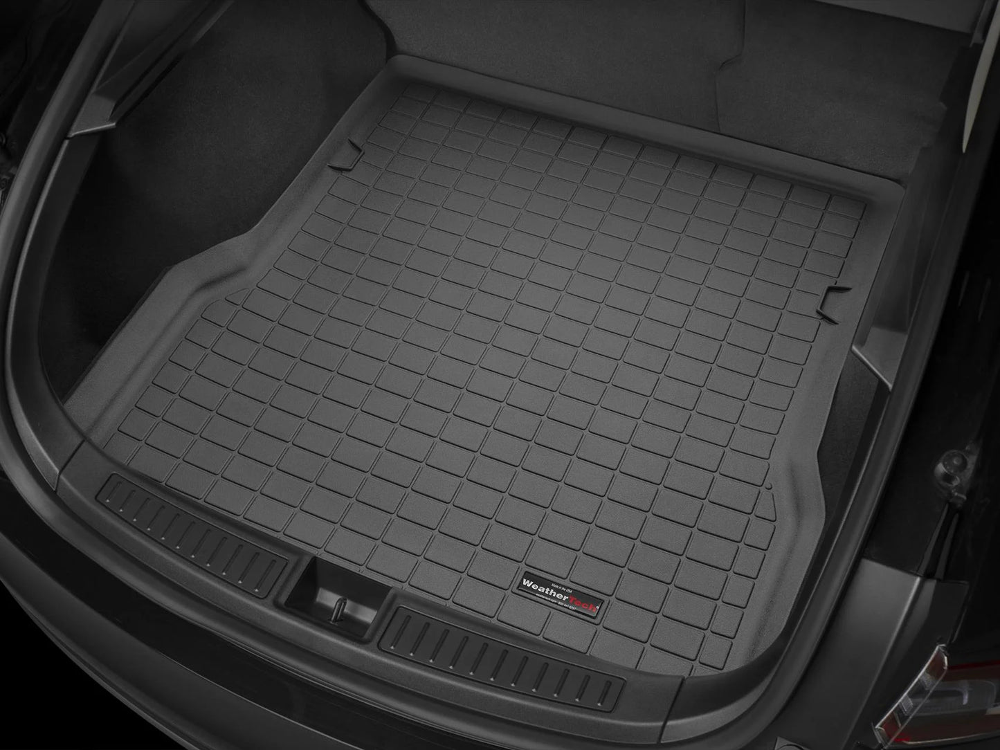 Weathertech cargo trunk liner compatible with 1995-1997 honda accord - trunk, black