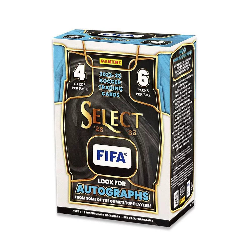 2022-23 panini select fifa soccer trading cards blaster box