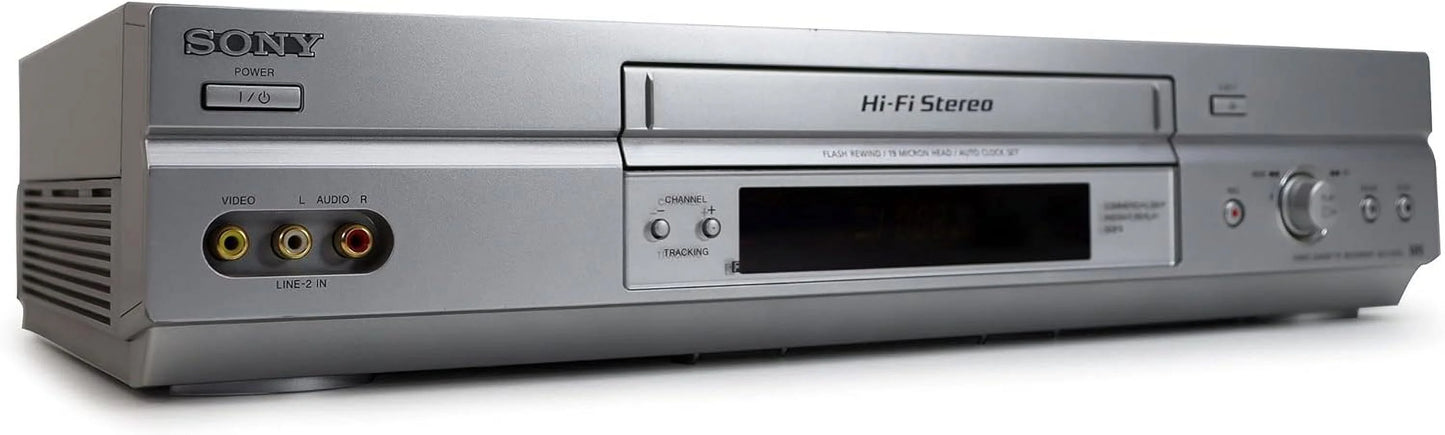 Restored sony slv-n750 full chassis 4-head hi-fi vcr (refurbished)