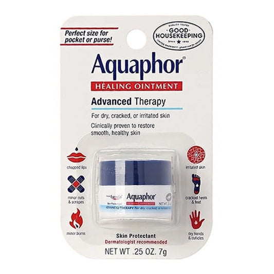 Aquaphor advanced therapy healing ointment for skin protectant, 0.25 oz, 6 pack