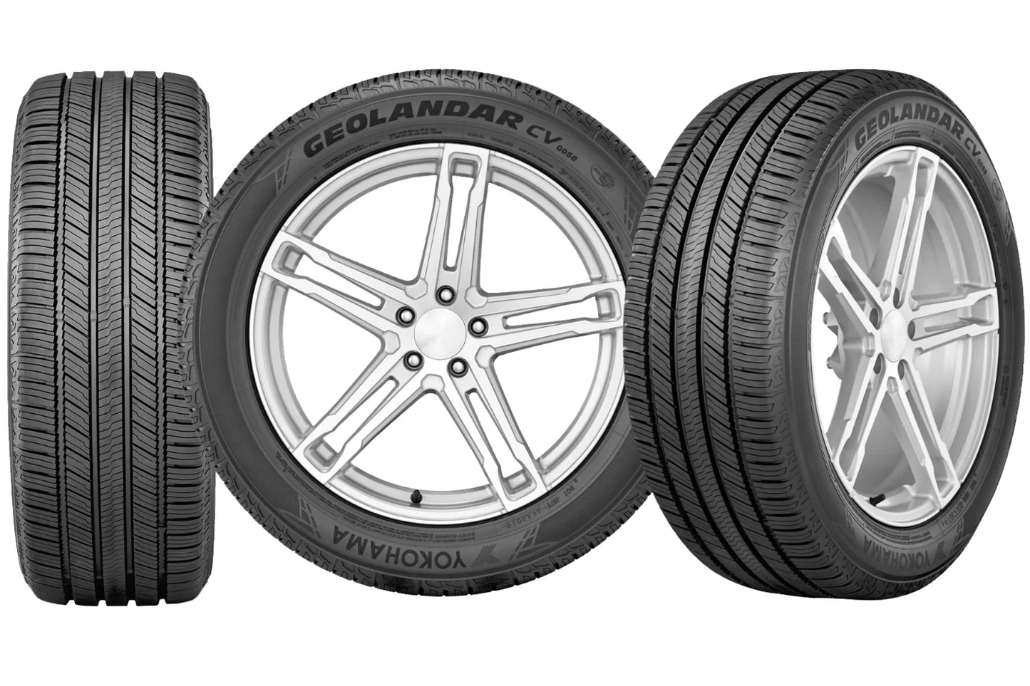 Yokohama geolandar cv g058 225/60r17 99h bw all season tire