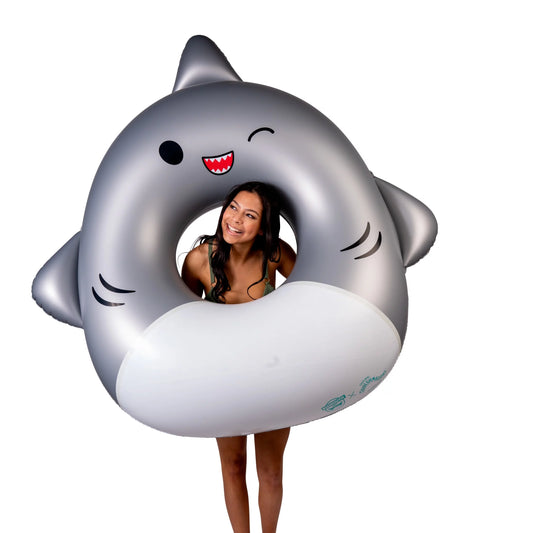 Bigmouth x squishmallows gordon the shark pool float