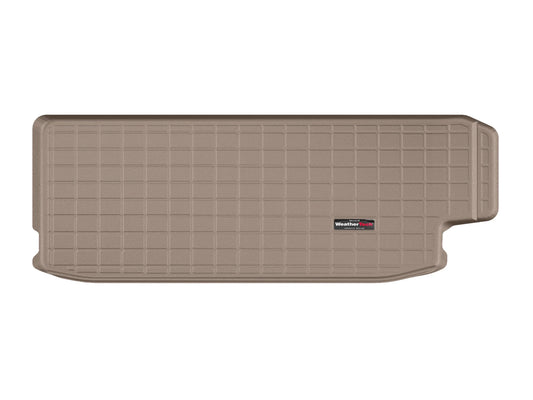 Weathertech cargo trunk liner compatible with 2019-2024 subaru ascent - behind 3rd row seating, tan