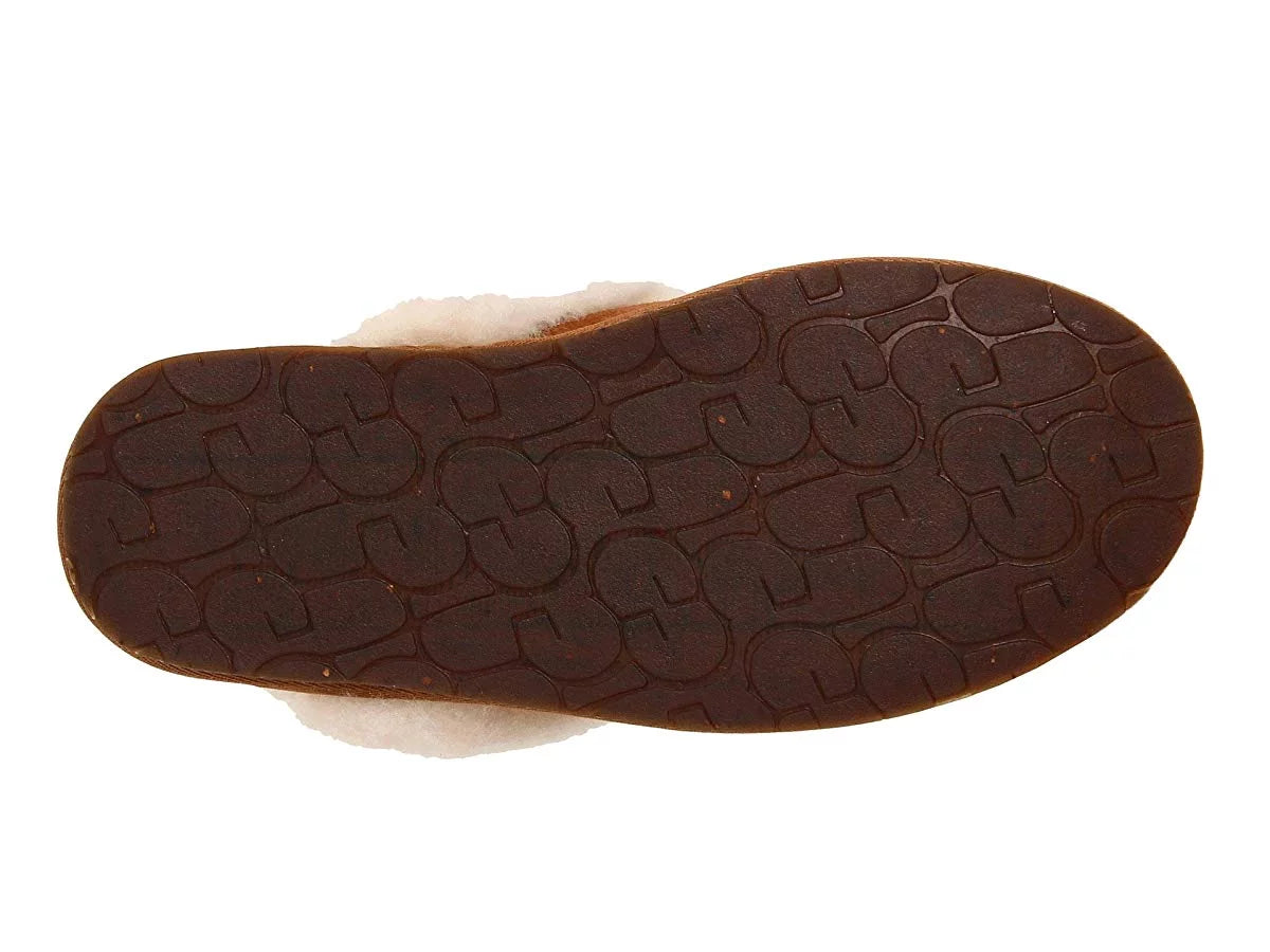 Ugg scuffette ii water-resistant slipper chestnut (suede)