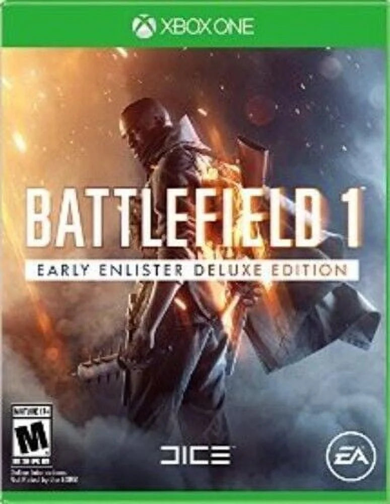 Battlefield 1 early enlister deluxe edition for xbox one [new video game] xbox