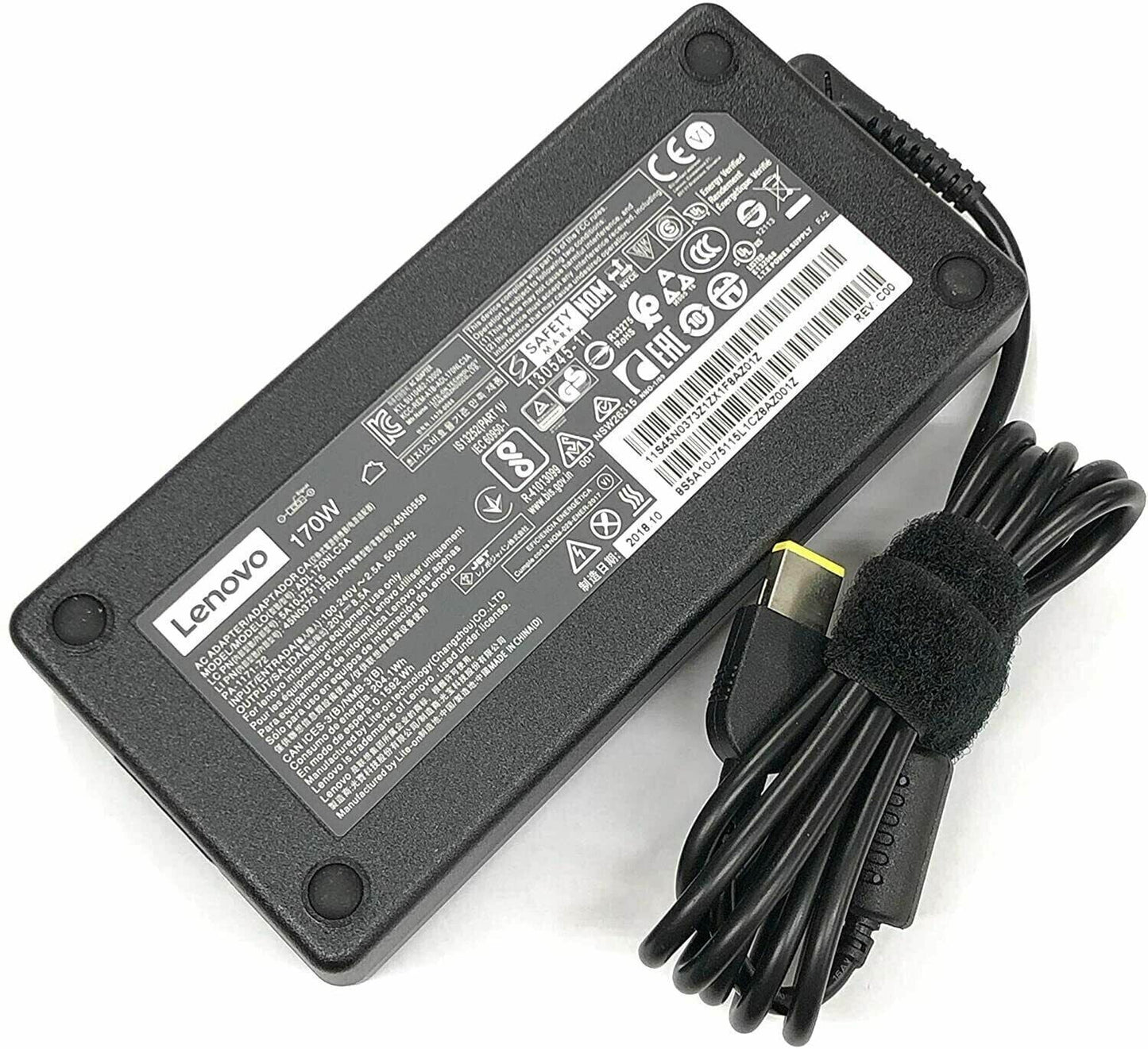 170w pa-1171-71 p50 p51 p52 adapter ac power adapter charger lenovo yellow tip