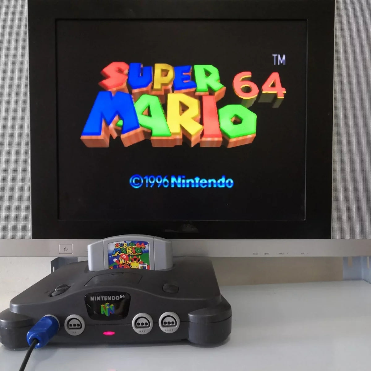 Super mario 64 for nintendo video game cartridge console card us version-