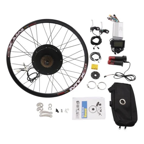 72v 2000w electric bicycle e-bike 29" rear wheel motor conversion kit 560rpm