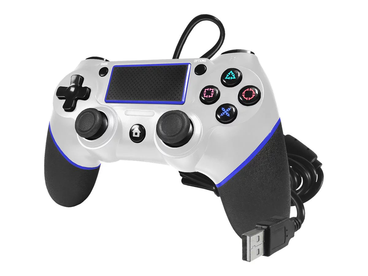 Ttx tech champion - gamepad - wired - white - for sony playstation 4