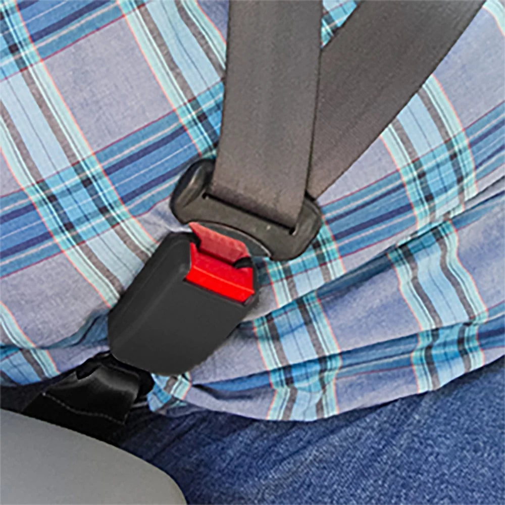 Seat belt extender pros ford escape 2022 front seats extender - e-mark certified, 7 inch, black