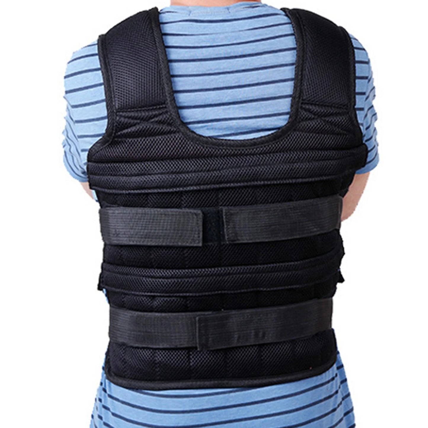 Yotijar loading vest 18 pockets fitness slim design max loading 3kg body weight vest