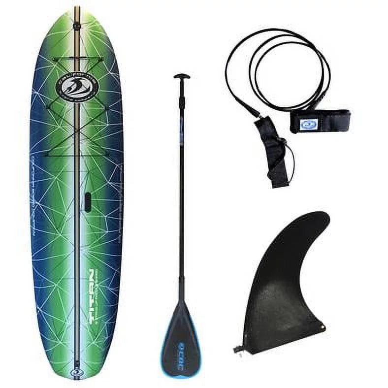 California board company 9' titan foam stand up paddle board package