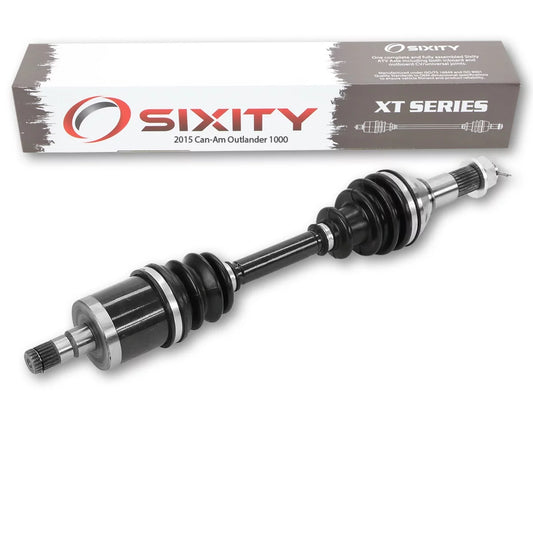 Sixity xt front left axle compatible with can-am outlander 1000 2015 - efi std 4x4