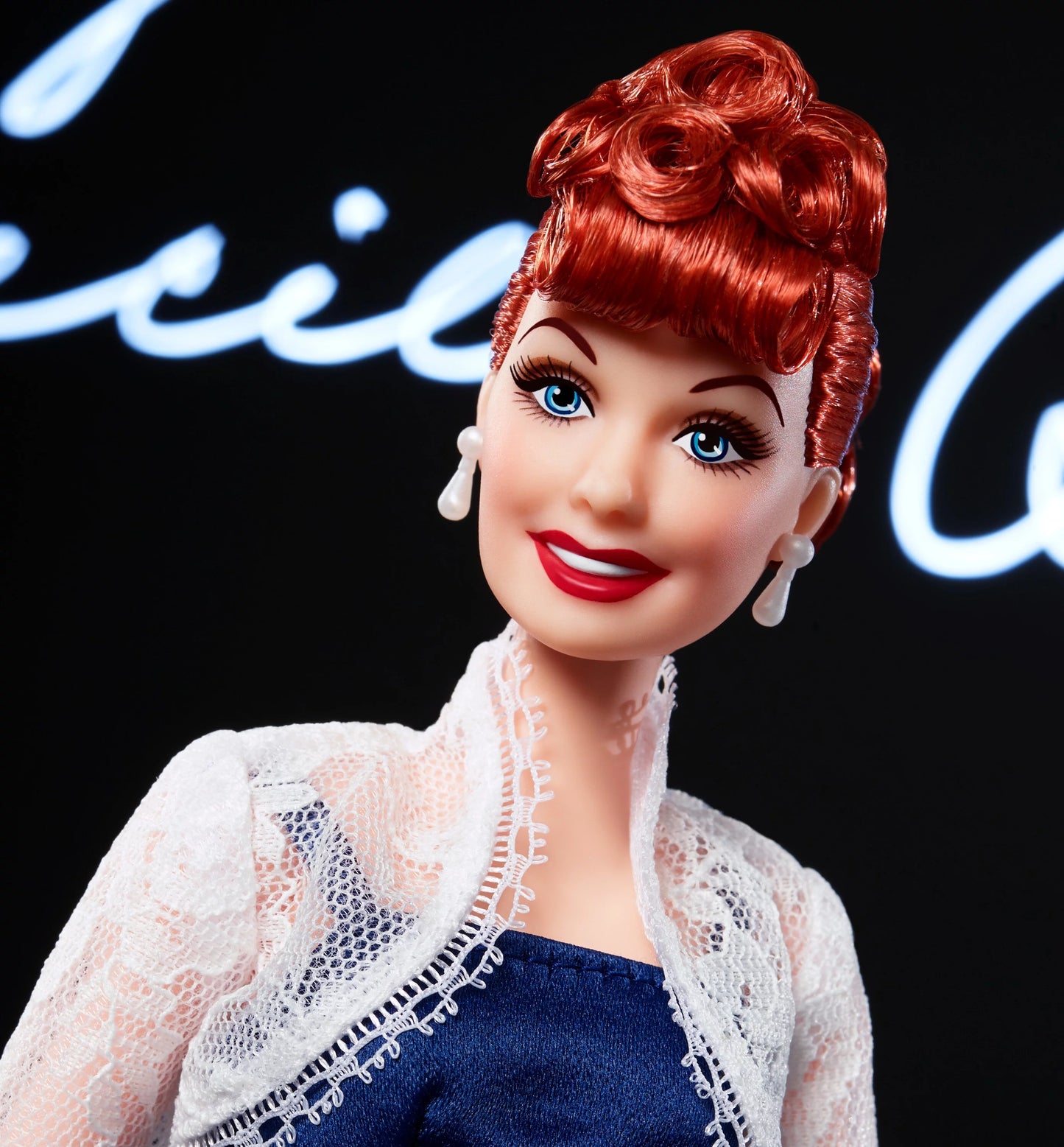 Barbie tribute collection lucille ball barbie doll, gift for collectors