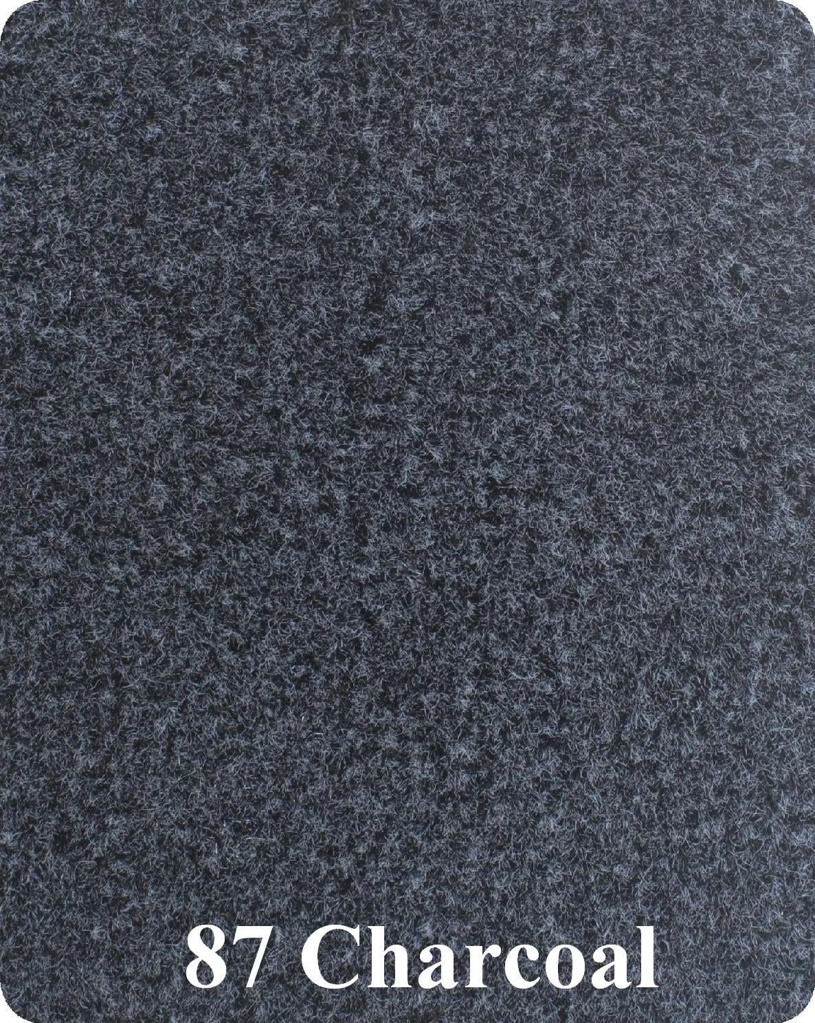 16 oz cutpile boat carpet - dark charcoal - 6' x 25'