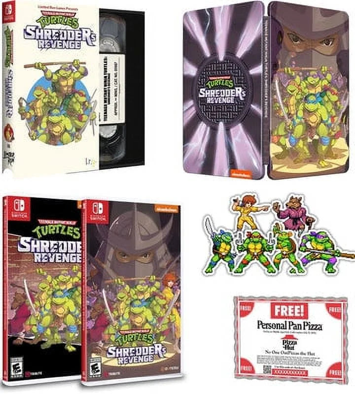 Teenage mutant ninja turtles: shredder's revenge - classic edition [nintendo switch]