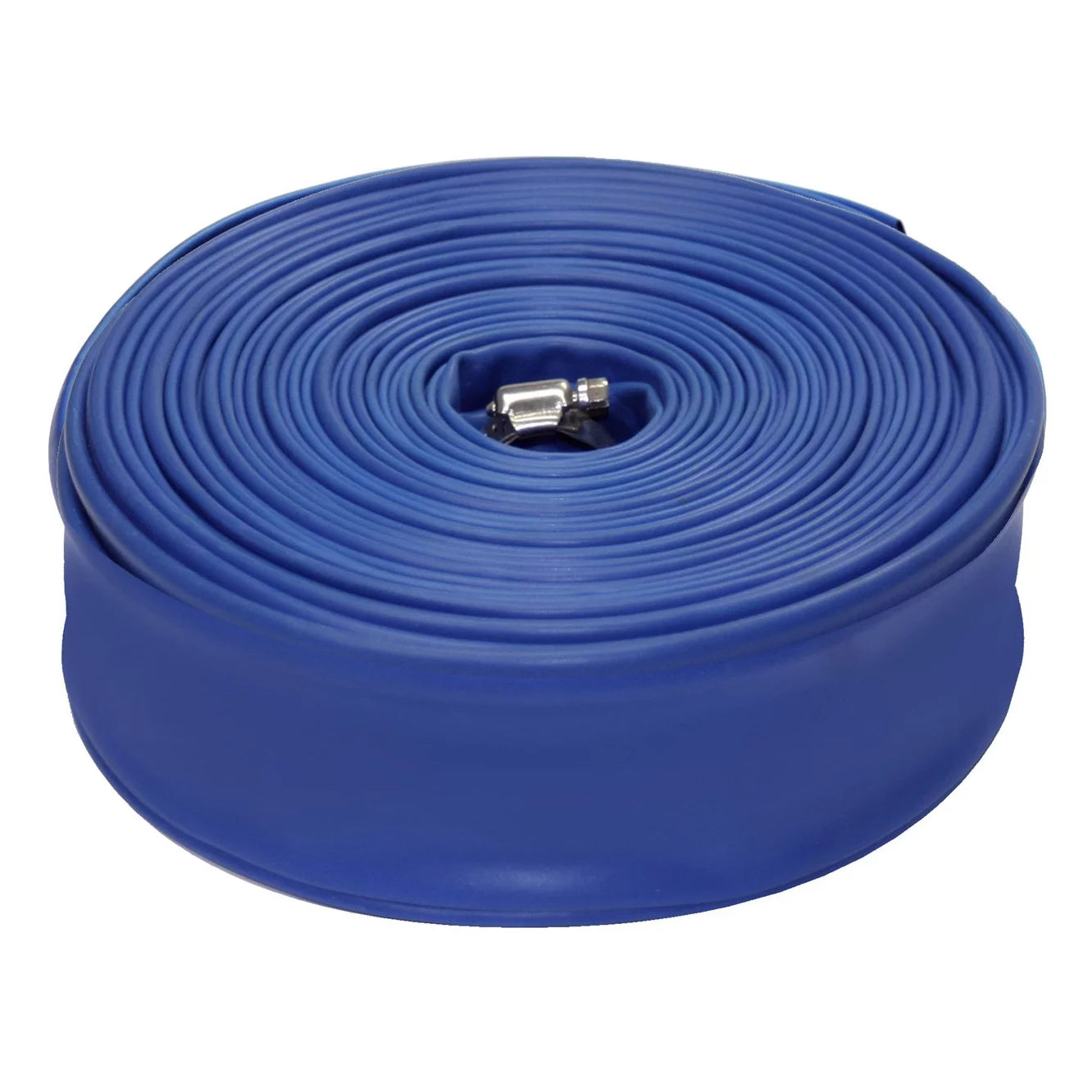 Blue devil 2 inch x 100 feet swimming pool filter backwash hose with clamp