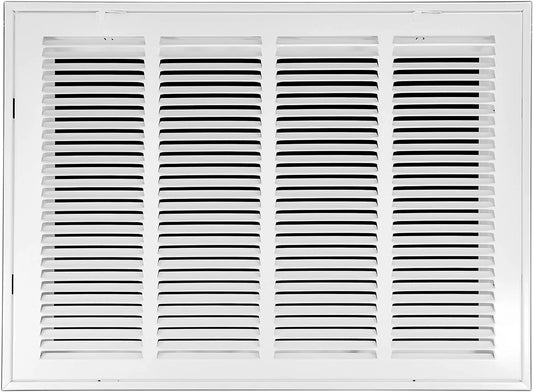 X 16" steel return  filter grille - removable face/door for 1 inch filters - hvac duct cover grill (2-3 business day delivery) [outer dimension: 22.5"w x 18.5" h]