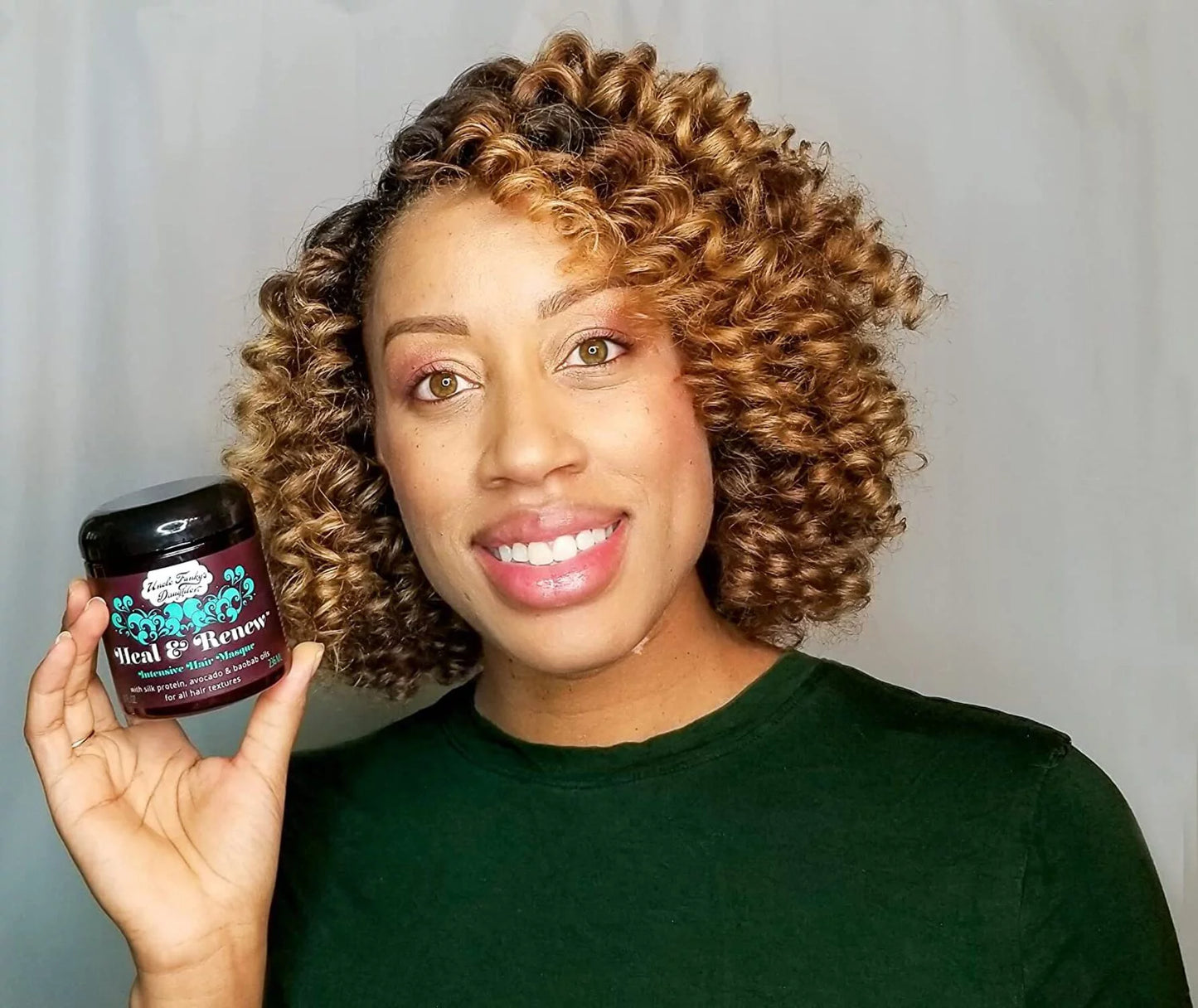 Uncle funky's daughter heal & renew 8 fl. oz. intensive hair masque