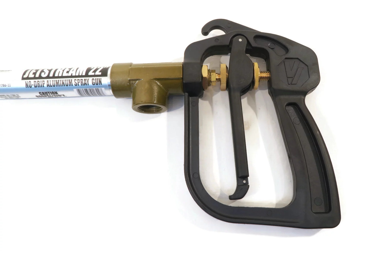 The rop shop | jetstream 22" no-drip trigger spray gun with aluminum barrel - industrial use