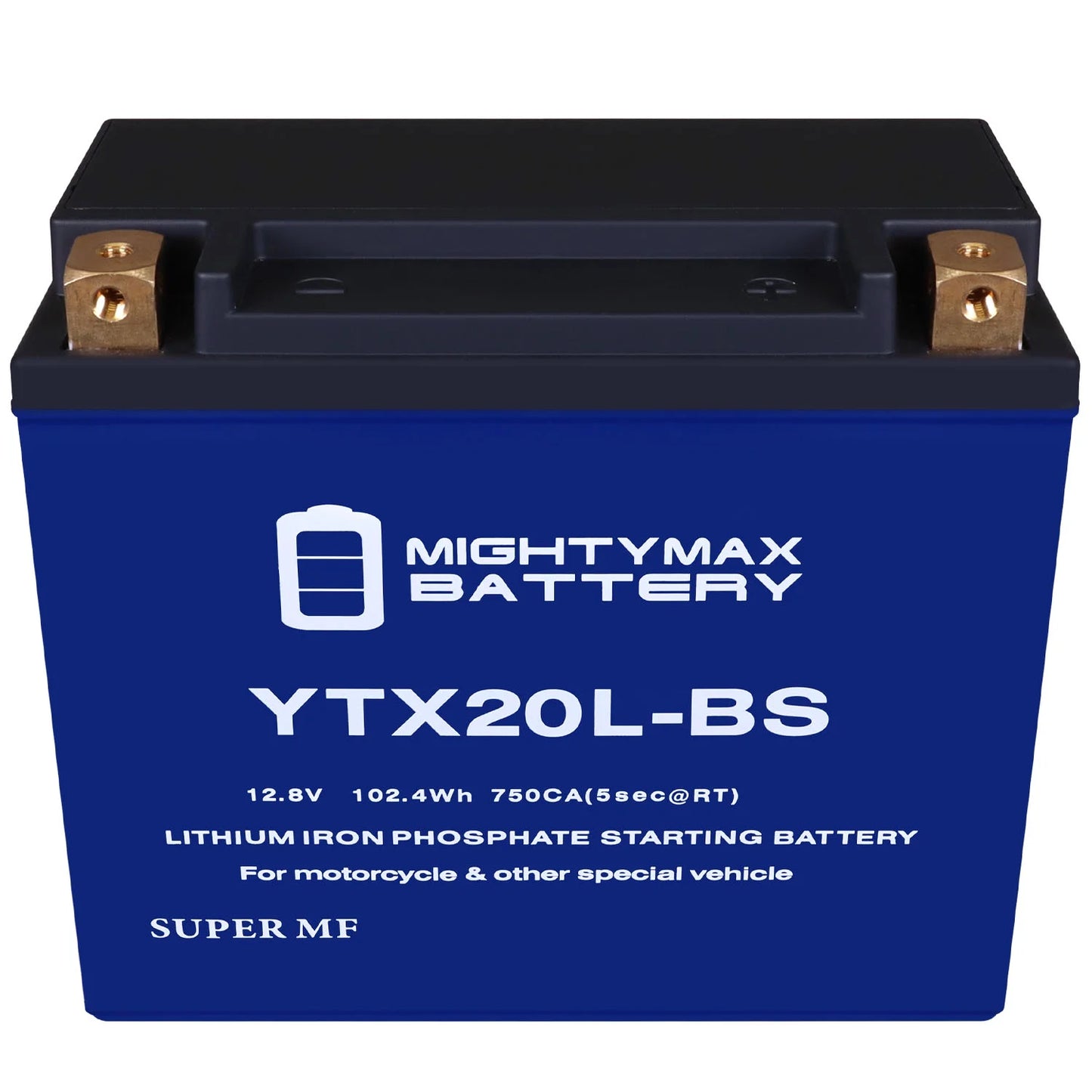 Ytx20l-bs lithium replacement battery compatible with kawasaki jet ski jt900 sts, stx 97 - 05