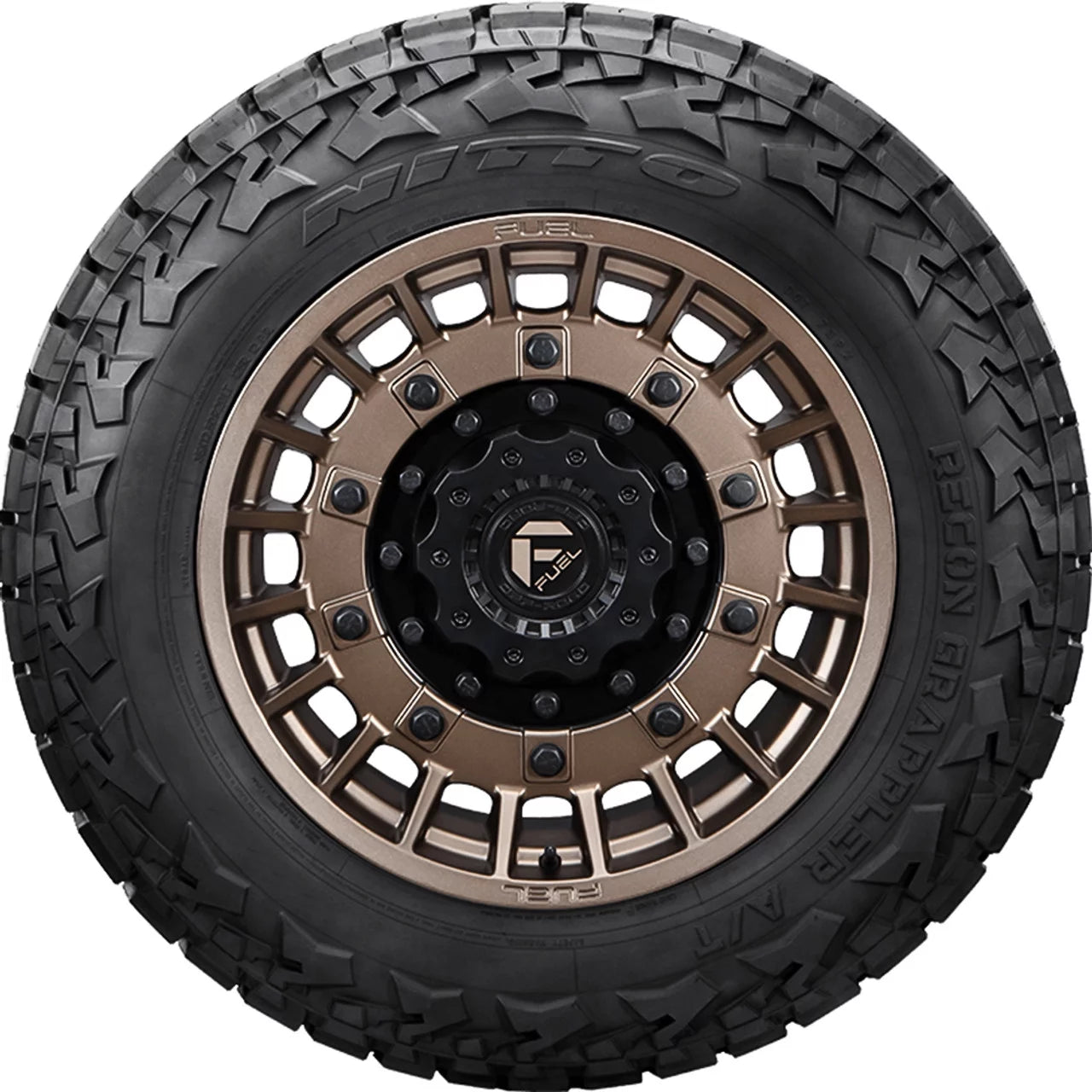 2 new nitto recon grappler a/t all-terrain tire - 305/70r17 125r