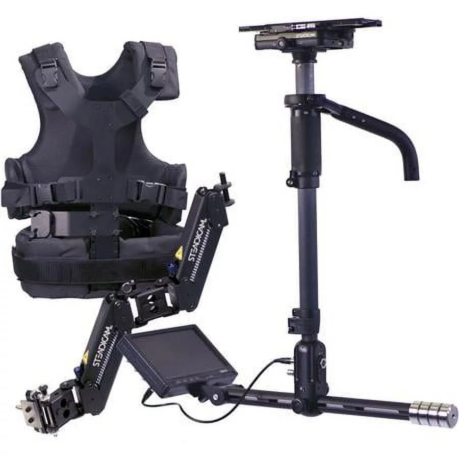 Aero sled with 7" monitor, a-15 arm and vest with steadicam sony bp-u battery mount