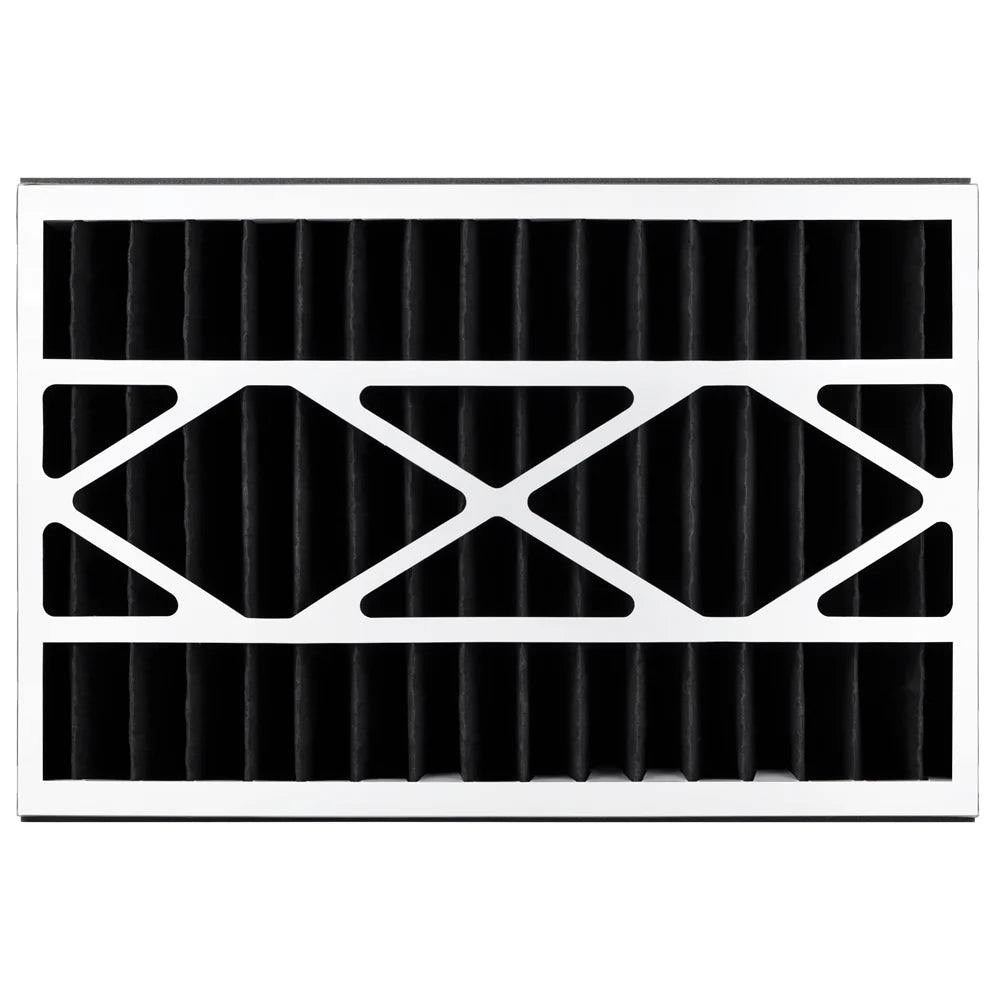 Airx filters odor 16x25x5 air filter merv 8 replacement for air bear trion 229990-105 255649-105 259112-105 455602-119 to fit media air cleaner cabinet 455602-625 455602-627 air bear, 2-pack