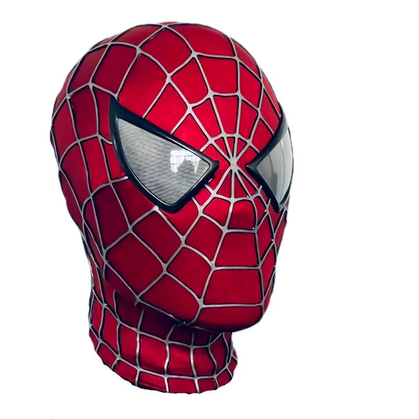 Spider mask 1:1 wearable spider full mask with faceshell 3d webbing cosplay costume, collectible action figure gift for adults, kids